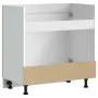 Mueble bajo para fregadero Lucca madera artesanal de roble by , Kitchen cabinets - Ref: Foro24-853696, Price: 84,12 €, Discou...