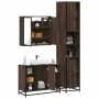Set de muebles baño 3 pzas madera contrachapada roble marrón von , Badezimmermöbel - Ref: Foro24-3301094, Preis: 264,22 €, Ra...