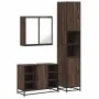 Set de muebles baño 3 pzas madera contrachapada roble marrón von , Badezimmermöbel - Ref: Foro24-3301094, Preis: 264,22 €, Ra...