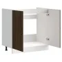 Panel para lavavajillas Lucca madera contrachapada roble marrón de , Armarios de cocina - Ref: Foro24-853694, Precio: 78,76 €...