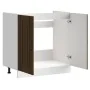 Panel para lavavajillas Lucca madera contrachapada roble marrón de , Armarios de cocina - Ref: Foro24-853694, Precio: 78,76 €...