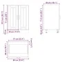 Mueble bajo fregadero Lucca madera contrachapada roble ahumado de , Armarios de cocina - Ref: Foro24-853682, Precio: 85,90 €,...