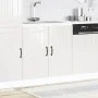 Mueble bajo fregadero Lucca blanca de alto brillo de , Armarios de cocina - Ref: Foro24-853689, Precio: 84,64 €, Descuento: %