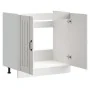 Mueble bajo fregadero Lucca blanca de alto brillo de , Armarios de cocina - Ref: Foro24-853689, Precio: 84,64 €, Descuento: %