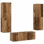 Muebles de TV de pared 3 uds madera vieja madera de ingeniería by , TV Furniture - Ref: Foro24-3328965, Price: 173,85 €, Disc...