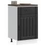 Mueble bajo de cocina Lucca madera ingeniería negra von , Küchenschränke - Ref: Foro24-853718, Preis: 88,60 €, Rabatt: %