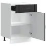 Mueble bajo de cocina Lucca madera ingeniería negra von , Küchenschränke - Ref: Foro24-853718, Preis: 88,60 €, Rabatt: %