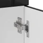 Mueble bajo de cocina Lucca madera ingeniería negra von , Küchenschränke - Ref: Foro24-853718, Preis: 88,60 €, Rabatt: %