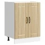 Mueble bajo fregadero Lucca madera contrachapada roble sonoma de , Armarios de cocina - Ref: Foro24-853680, Precio: 79,93 €, ...