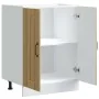 Mueble bajo fregadero Lucca madera contrachapada roble sonoma de , Armarios de cocina - Ref: Foro24-853680, Precio: 79,93 €, ...