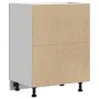 Mueble bajo fregadero Lucca madera contrachapada roble sonoma de , Armarios de cocina - Ref: Foro24-853680, Precio: 79,93 €, ...