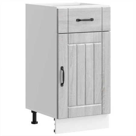 Mueble bajo de cocina Lucca madera contrachapada gris sonoma de , Armarios de cocina - Ref: Foro24-853713, Precio: 77,82 €, D...