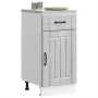 Mueble bajo de cocina Lucca madera contrachapada gris sonoma de , Armarios de cocina - Ref: Foro24-853713, Precio: 77,82 €, D...