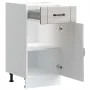 Mueble bajo de cocina Lucca madera contrachapada gris sonoma de , Armarios de cocina - Ref: Foro24-853713, Precio: 77,82 €, D...
