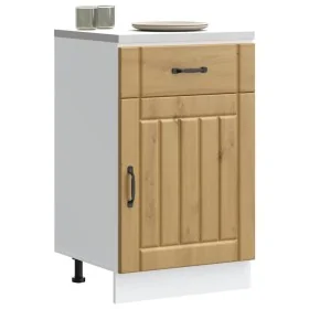 Mueble bajo de cocina Lucca roble artesanal von , Küchenschränke - Ref: Foro24-853726, Preis: 93,99 €, Rabatt: %