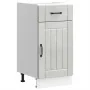 Mueble bajo de cocina Lucca madera contrachapada gris cemento by , Kitchen cabinets - Ref: Foro24-853711, Price: 76,33 €, Dis...