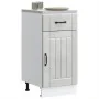 Mueble bajo de cocina Lucca madera contrachapada gris cemento by , Kitchen cabinets - Ref: Foro24-853711, Price: 76,33 €, Dis...