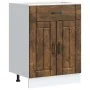Mueble bajo de cocina Lucca roble ahumado by , Kitchen cabinets - Ref: Foro24-853732, Price: 89,31 €, Discount: %
