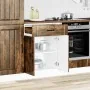 Mueble bajo de cocina Lucca roble ahumado by , Kitchen cabinets - Ref: Foro24-853732, Price: 89,31 €, Discount: %