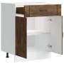 Mueble bajo de cocina Lucca roble ahumado by , Kitchen cabinets - Ref: Foro24-853732, Price: 89,31 €, Discount: %