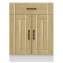 Mueble bajo de cocina Lucca roble sonoma von , Küchenschränke - Ref: Foro24-853730, Preis: 89,33 €, Rabatt: %