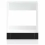 Armario de horno Lucca negra madera reconstituida von , Küchenschränke - Ref: Foro24-853758, Preis: 63,92 €, Rabatt: %