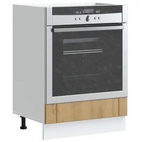Armario de horno Lucca madera artesanal de roble by , Kitchen cabinets - Ref: Foro24-853766, Price: 64,03 €, Discount: %