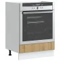 Armario de horno Lucca madera artesanal de roble by , Kitchen cabinets - Ref: Foro24-853766, Price: 64,03 €, Discount: %