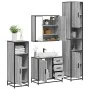 Set de muebles de baño 4 pzas madera contrachapada gris sonoma von , Badezimmermöbel - Ref: Foro24-3301198, Preis: 441,11 €, ...