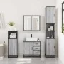 Set de muebles de baño 4 pzas madera contrachapada gris sonoma von , Badezimmermöbel - Ref: Foro24-3301198, Preis: 441,11 €, ...