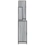 Set de muebles de baño 4 pzas madera contrachapada gris sonoma de , Muebles de baño - Ref: Foro24-3301243, Precio: 415,59 €, ...