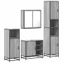 Set de muebles de baño 4 pzas madera contrachapada gris sonoma de , Muebles de baño - Ref: Foro24-3301208, Precio: 427,59 €, ...
