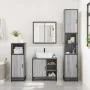 Set de muebles de baño 4 pzas madera contrachapada gris sonoma de , Muebles de baño - Ref: Foro24-3301208, Precio: 427,59 €, ...
