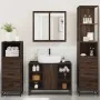 Set de muebles baño 4 pzas madera contrachapada roble marrón von , Badezimmermöbel - Ref: Foro24-3301274, Preis: 331,55 €, Ra...