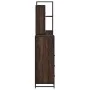 Set de muebles baño 4 pzas madera contrachapada roble marrón von , Badezimmermöbel - Ref: Foro24-3301274, Preis: 331,55 €, Ra...