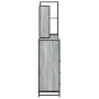 Set de muebles de baño 4 pzas madera contrachapada gris sonoma von , Badezimmermöbel - Ref: Foro24-3301288, Preis: 368,80 €, ...