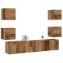 Muebles de TV de pared 6 uds madera vieja madera de ingeniería von , TV-Möbel - Ref: Foro24-3328967, Preis: 169,46 €, Rabatt: %