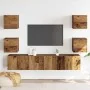 Muebles de TV de pared 6 uds madera vieja madera de ingeniería von , TV-Möbel - Ref: Foro24-3328967, Preis: 169,46 €, Rabatt: %