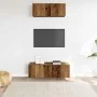 Conjunto de mueble de TV 2 piezas montado la pared madera vieja de , Muebles TV - Ref: Foro24-3329005, Precio: 100,79 €, Desc...