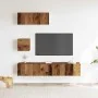 Conjunto de mueble de TV 4 piezas montado la pared madera vieja von , TV-Möbel - Ref: Foro24-3329219, Preis: 134,98 €, Rabatt: %
