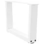 Patas para mesa de comedor forma V 2 uds blanco 50x(30-31,3) cm by , Table legs - Ref: Foro24-4012609, Price: 59,62 €, Discou...