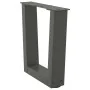 Patas para mesa comedor forma V 2 uds antracita 30x(30-31,3) cm by , Table legs - Ref: Foro24-4012602, Price: 44,72 €, Discou...