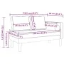 Sofá diván con cojines tela azul by , Daybeds - Ref: Foro24-4007585, Price: 167,67 €, Discount: %