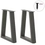 Patas para mesa de comedor en forma de V 2 uds antracita acero von , Tischbeine - Ref: Foro24-4012546, Preis: 60,16 €, Rabatt: %