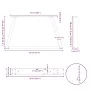 Patas para mesa de comedor en forma de V 2 uds acero natural von , Tischbeine - Ref: Foro24-4012531, Preis: 56,71 €, Rabatt: %