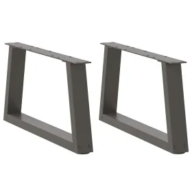 Patas para mesa comedor forma V 2 uds antracita 70x(30-31,3) cm von , Tischbeine - Ref: Foro24-4012538, Preis: 66,34 €, Rabat...