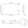 Patas para mesa comedor forma V 2 uds antracita 70x(30-31,3) cm de , Patas para mesas - Ref: Foro24-4012538, Precio: 66,32 €,...