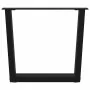 Patas para mesa de comedor forma V 2 uds negro 50x(42-43,3) cm de , Patas para mesas - Ref: Foro24-4012628, Precio: 65,97 €, ...