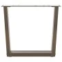 Patas para mesa de comedor forma de V 2 uds acero natural acero by , Table legs - Ref: Foro24-4012635, Price: 70,35 €, Discou...