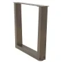 Patas para mesa de comedor forma de V 2 uds acero natural acero by , Table legs - Ref: Foro24-4012635, Price: 70,35 €, Discou...